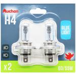 Auchan Blue Light Set of Car Lamps H4 60/55W 12V