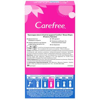 Carefree Cotton Feel FlexiForm Daily Pads 30pcs - buy, prices for Za Raz - photo 2