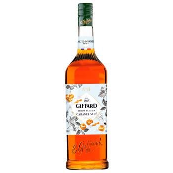 Сироп Giffard Salted Caramel 1л - купить, цены на WINETIME - фото 1