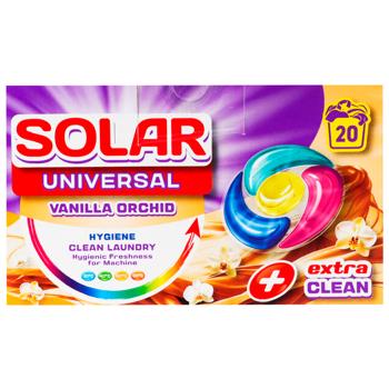 Капсулы для стирки Solar Universal Vanilla Orchid 20шт - купить, цены на Восторг - фото 2