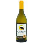 Вино Gato Negro Chardonnay біле сухе 12,5% 0,75л