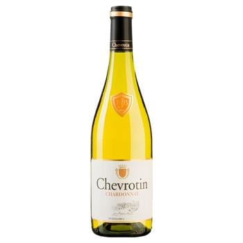 Вино Chevrotin Chardonnay сухе біле 0,75л - купити, ціни на КОСМОС - фото 1