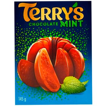Шоколадный апельсин Terry's мята и молочный шоколад 145г - купить, цены на - фото 3