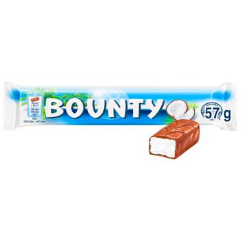 Bounty Milk Chocolate Bar with Coconut Filling 57g - buy, prices for Chudo Market - photo 1