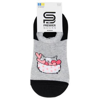 Підслідники Premier Socks жіночі закриті Котики р.23-25 чорний - купити, ціни на ЕКО Маркет - фото 1