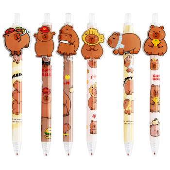 Capybara Gel Pen 0.5 mm in Assortment - buy, prices for ULTRAMARKET - photo 1