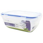 Stars Plast Rectangular Container 4pcs
