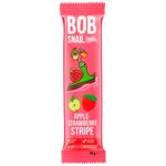 Bob Snail Apple-Strawberry Stripe Candies 14g