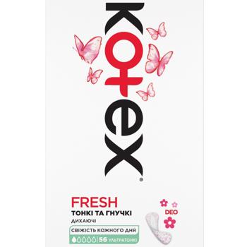 Прокладки щоденні Kotex Deo Ultraslim 56шт - купити, ціни на КОСМОС - фото 2