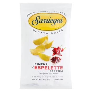 Sarriegui Potato Chips with Piment d'Espelette Paprika Flavor 125g - buy, prices for WINETIME - photo 1