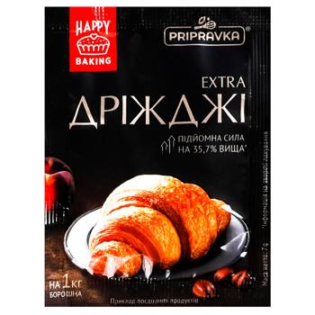 Дріжджі Pripravka сухі хлібопекарські швидкодіючі 7г - купити, ціни на Чудо Маркет - фото 2