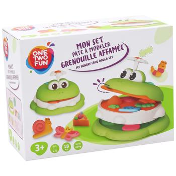 One Two Fun My Hungry Frog Dough Set