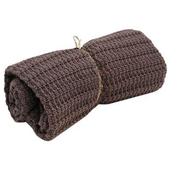 Provence Cotton Chocolate Knitted Pillowcase 45*45cm - buy, prices for MegaMarket - photo 3