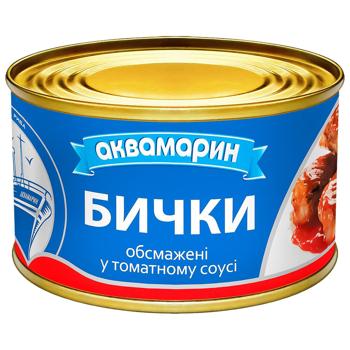 Бички Аквамарин обсмажені у томатному соусі 230г - купити, ціни на Чудо Маркет - фото 3