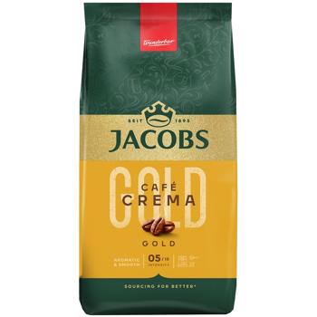 Кофе в зернах Jacobs Crema Gold 1кг - купить, цены на Auchan - фото 1