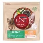 Purina One Active Dry Food with Chicken and Rice for Active Dogs of Small Breeds 1.5kg