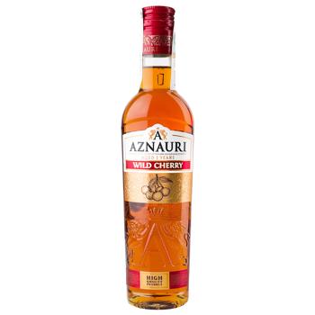 Напій коньячний Aznauri Wild Cherry 30% 250мл - купити, ціни на Ідеал - фото 1