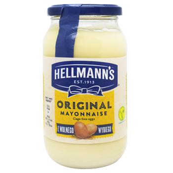 Майонез Hellmann`s Original 77% 405мл - купити, ціни на МегаМаркет - фото 1