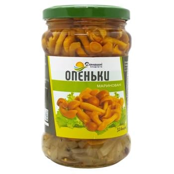 Опеньки Домашні продукти мариновані 314мл - купити, ціни на КОСМОС - фото 1