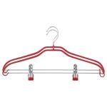 Ardesto Metal Red Hangers Set with Clothespins 42cm