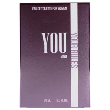 Aromat You and your rules Eau de Toilette for Women 60ml Aromat You and your rules Eau de Toilette for Women 60ml - buy, prices for - photo 3