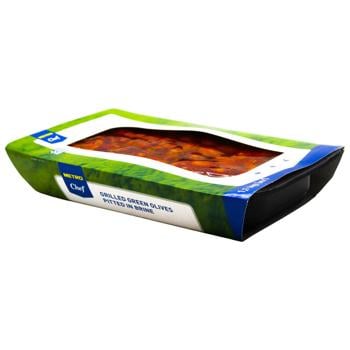 Оливки гриль Metro Chef без косточки в рассоле 1,1кг - купить, цены на - фото 2