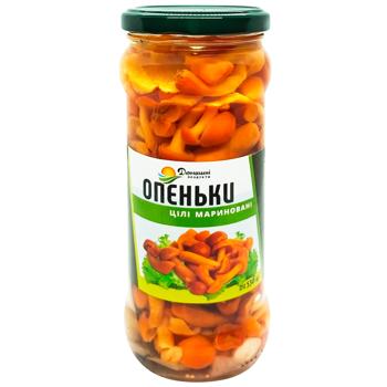 Опята Домашние Продукты маринованные 530г - купить, цены на Cупермаркет "Харьков" - фото 1