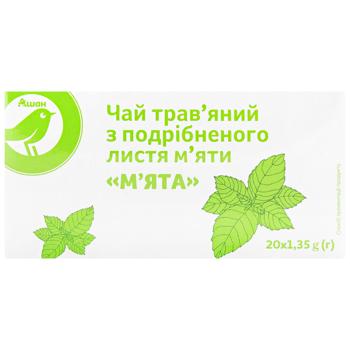 Auchan Mint Herbal Tea 1.35g*20pcs - buy, prices for Auchan - photo 2