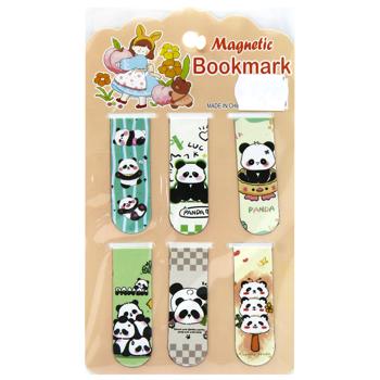 Panda Magnetic Bookmark 6pcs - buy, prices for ULTRAMARKET - photo 3