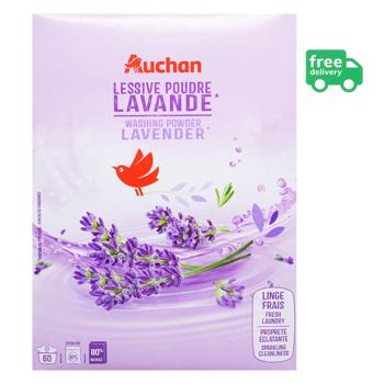 Стиральный порошок Auchan Лаванда 3кг - купить, цены на Auchan - фото 2