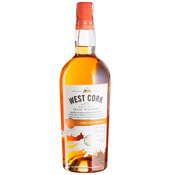 West Cork Rum Cask Box Whiskey 43% 0.7l