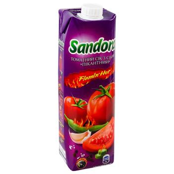 Sandora Spicy Tomato Juice with Salt 0.95l - buy, prices for EKO Market - photo 3