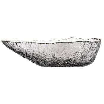 Ardesto Leaf Glass Gray Salad Bowl 17.5cm - buy, prices for - photo 2