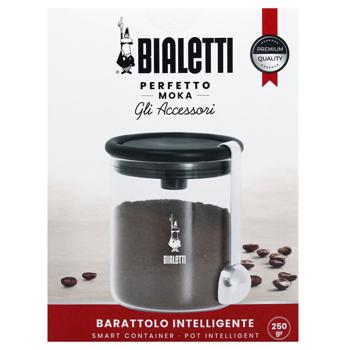 Емкость Bialetti для хранения кофе бесцветная 250г - купить, цены на WINETIME - фото 2