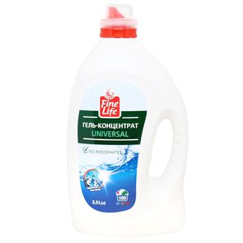 Fine Life Universal Washing Gel 3.5l - buy, prices for METRO - photo 1