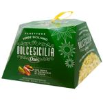 Dais Dolcesicilia Verde Siciliano Panettone with Pistachio Filling 800g