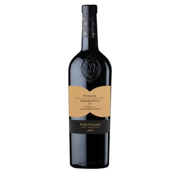 Pirovano Primitivo Collezione IGT Red Semi-Dry Wine 14% 0.75l - buy, prices for EKO Market - photo 1