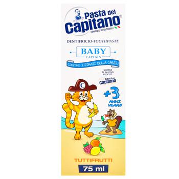 Pasta del Capitano Toothpaste Tutti-Frutti 3+ 75ml - buy, prices for Supermarket "Kharkiv" - photo 2