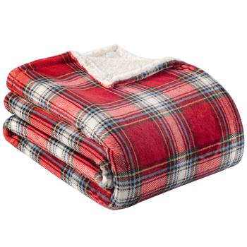 Actuel Cell Flannel Plaid 130*170cm - buy, prices for Auchan - photo 2