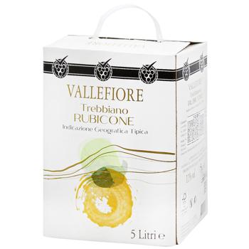 Vallefiore Trebbiano Rubicone White Dry Wine 11% 5l