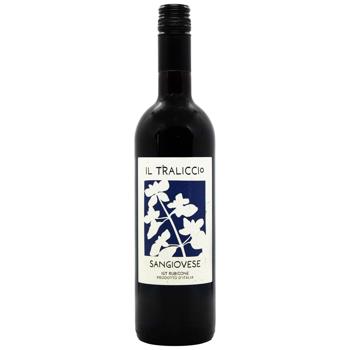 Вино Il Traliccio Sangiovese червоне сухе 11% 0,75л