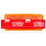 Грудинка Глобино варено-копчена без ребер вищий сорт