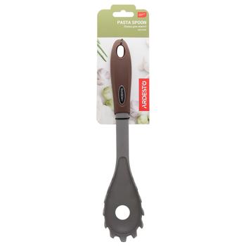 Ardesto Gemini Nylon Spaghetti Spoon 28cm Gray-Brown - buy, prices for ULTRAMARKET - photo 1