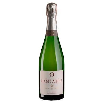 Шампанське Lamiable Brut Grand Cru біле брют 12,5% 0,75л - купити, ціни на - фото 1