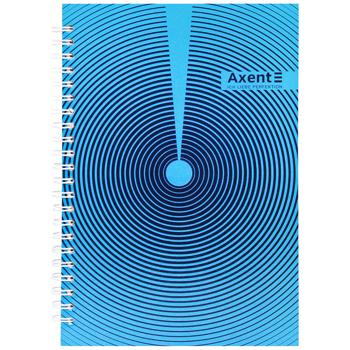 Axent A5 Chekered Notebook on Spiral 96 Sheets