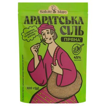 Salute di Mare Ararat Sea Salt with Spices 100g - buy, prices for MegaMarket - photo 1