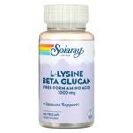 Solaray L-Lysine & Beta Glucan 1000mg 60 capsules