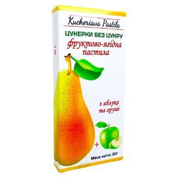 Цукерки Кучерява пастила 30г /Яблуко, груша/ - купити, ціни на Grono - фото 1