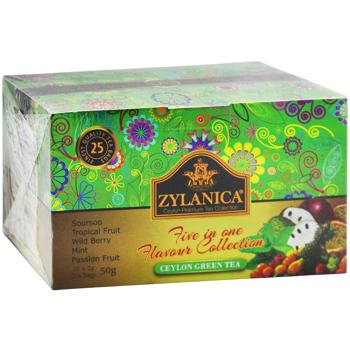 Zylanica Green Tea 5 Flavors 2g*25pcs - buy, prices for Epicentr FOOD - photo 3