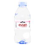Вода минеральная Evian негазированная 0,33л